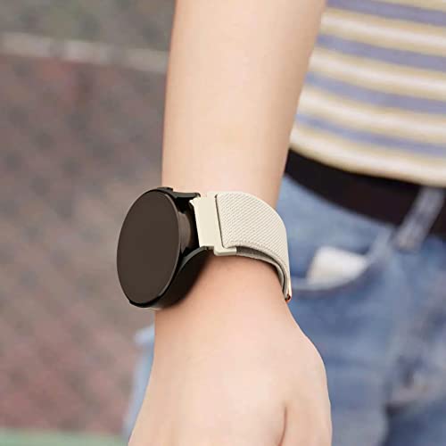 Yisica 3 Pack Quick Release Elastic Nylon Watch Straps Band Width 18mm 20mm 22mm Elastic Straps for Men Women, Soft Adjustable Stretchy Braided Sport Replacement Wristbands for Smart Watch - Image 6
