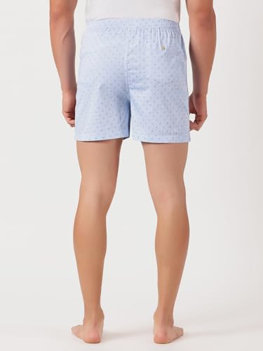 Image of Thomas Scott Men's | Cricket Club | Regular Fit | 100% Cotton | Casual | Woven | Boxer | Shorts | Pack of 3