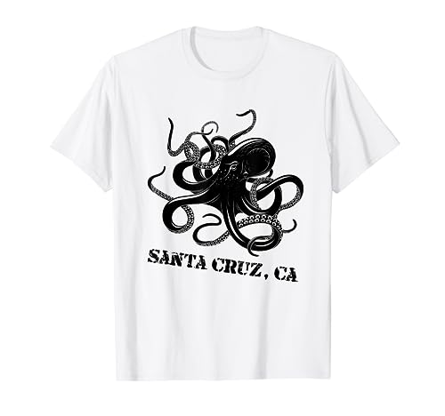 Design della fauna marina di polpo della California. Arte perfetta del mollusco per gli amanti del polpo e biologi marini