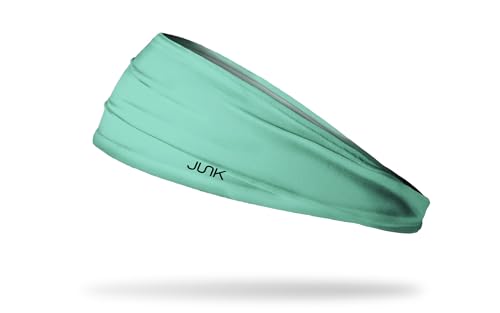 JUNK Brands Big Bang Lite Headband - Moisture-Wicking Performance Fabric Non-Slip Sports Sweatband for Men & Women - One Size - Mint