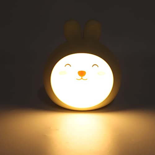 Lámpara de Mesa de Noche Infantil Tyenaza Conejo USB miniatura 4