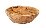 dekoschale holz rechteckig  Olivenholz Dipschale oval