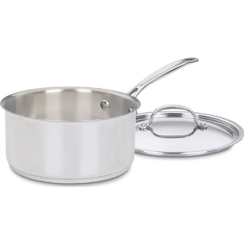 Comparison: Best Cuisinart Chef's Classic Saucepan 3 Cuisinart Saucepan w/Cover, Chef's-Classic Stainless Steel Cookware Collection, 3-Quart, 7193-20