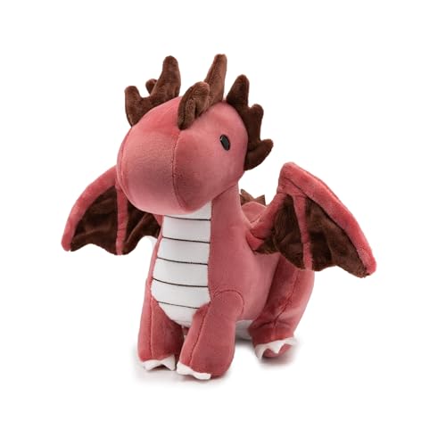 Bellzi Fire Dragon - 11.5' Cute Stuffed Animal Plush Toy - Adorable Soft Dragon Toy Plushies and Gifts - Perfect Present for Kids, Babies, Toddlers - Draggi