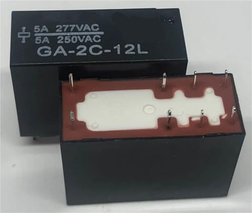 Relais 8 broches GA-2C-12L commute efficacement 5A pour vos projets électroniques