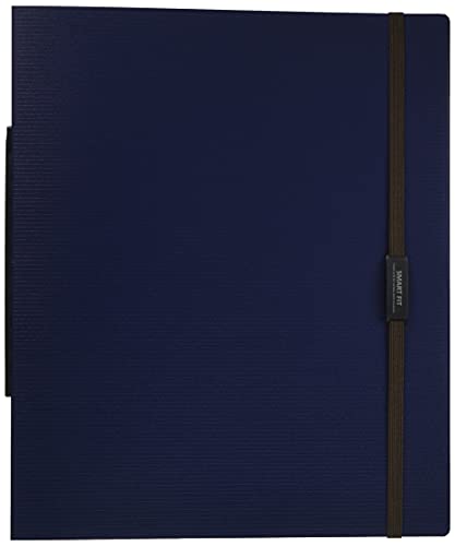 リヒトラブ リングファイル A4 2穴 ネイビー F7540-11