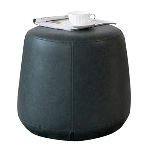 Petit tabouret rond pour chambre et coiffeuse de dressing - 2