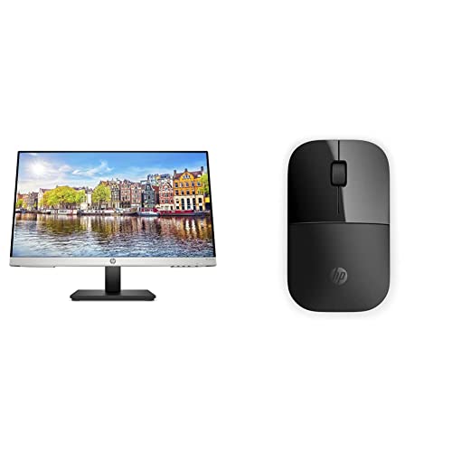 Image of HP 24mh FHD Monitor - Computer Monitor with 23.8-Inch IPS Display (1080p) Wireless Mouse Z3700 (26V63AA#ABL, Black)