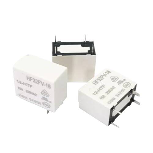 Relais HF32FV-16 haute capacité 16A 4 broches mini pour PCB