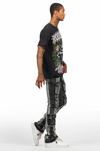 Men's Frey Stacked Flare Jean3