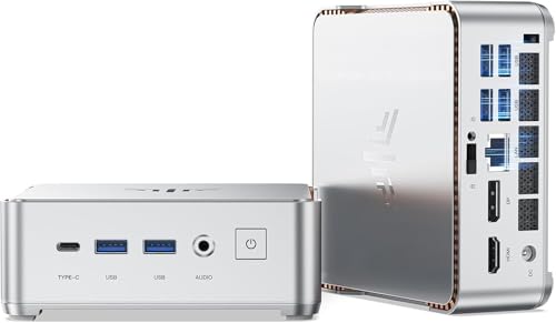 Image of KAMRUI Hyper H2 Mini PC, Intel Core i7 14650HX Mini Computers (16C /24T, up to 5.2GHz), 32GB RAM 1TB PCle4.0 SSD Micro Desktop PC, Triple 4K Display, USB Type-C, WiFi6, BT5.2, Business Office