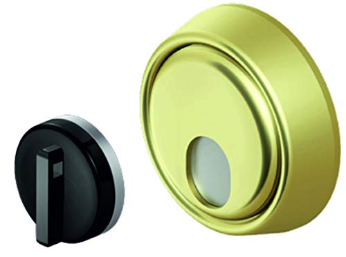 Escudo de segurança MAGNÉTICA DESIGN ROK acabamento latão polido com duas chaves MAGNéticas. MRM29E25D1R