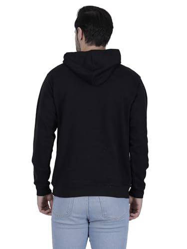 Image of Mastyle Men's Solid Hoodies |100% Rich Cotton Fleece 400 GSM | Wrinkle Free