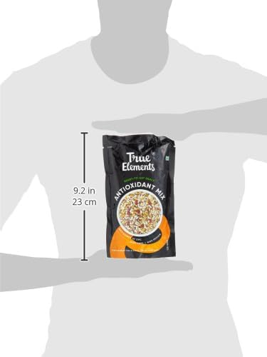 Image of True Elements Antioxidant Mix Seeds 125g - Seeds for Eating | Sunflower, Pumpkin, Watermelon, Flax, Chia and Gojiberries (Pack of 2)