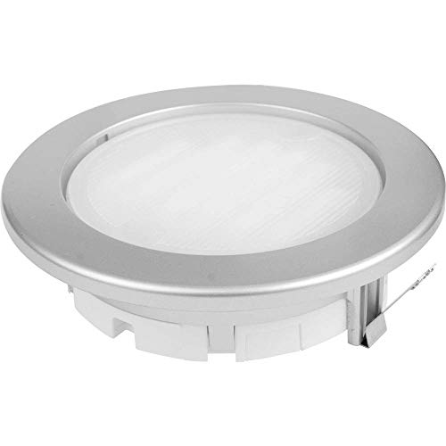 Preisvergleich Produktbild Megatron MT76350 Planex Einbauring Energiesparlampe GX53 9W Edelstahl (gebürstet)