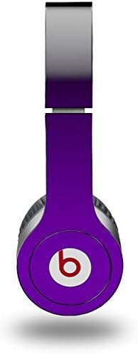 Skin Decal Wrap Works with Original Beats Solo HD Headphones Smooth Fades Purple Black Skin Only (Headphones NOT Included)