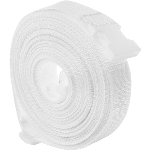 NULYLU Correa de Unión para Cama Doble de Color Claro Diseño Ajustable y Material PP para Unir Dos Colchones Gemelos en Habitaciones de Hotel