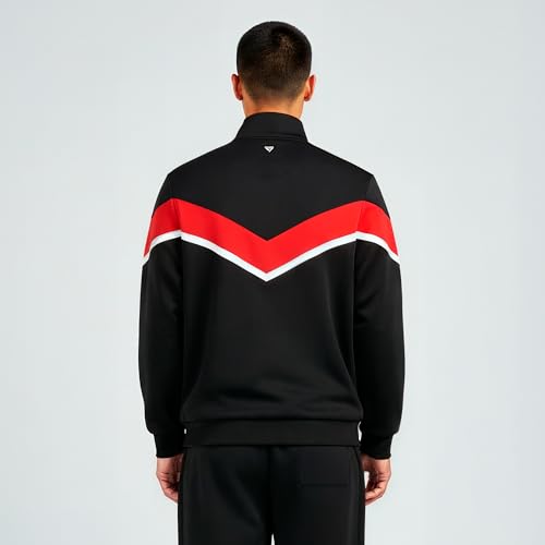Image of GAME 7 NBA mens X Nba Men's Officially Licensed Long Sleeve Neoprene Zip Up Sweatshirt