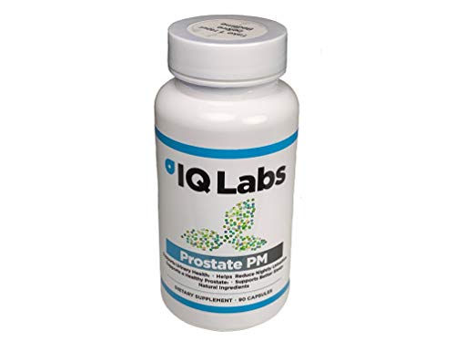 Prostate PM - formulated to help you sleep through the night by reducing urination by IQ Labs