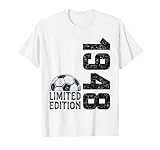 Photo Gallery compleanno 1948 calcio edizione limitata nato nel 1948 maglietta Photo Gallery compleanno 1948 calcio edizione limitata nato nel 1948 maglietta