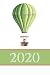 2020: Calendario e Agenda settimanale 2020 + calendario mensile + 20 pagine Indirizzi +20 pagine foderate +20 pagine Blanco per schizzi - pallone aerostatico