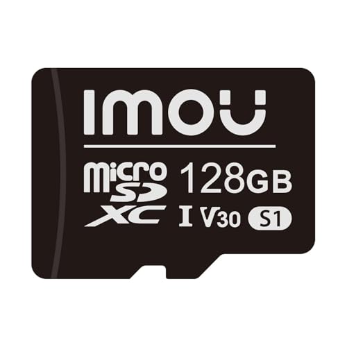 Image of IMOU 128GB High Endurance microSDXC Memory Card, UHS-I U3 V30, Class 10, Durable Storage for Security Cameras, Drones, Dashcams, Smartphones, and Tablets