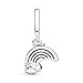 PANDORA Jewelry Rainbow of Love Sterling Silver Charm
