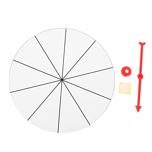 KONTONTY Small Rotating Prize Wheel 20cm Kids Fortune Prize Game for Parties Perfect for Raffles