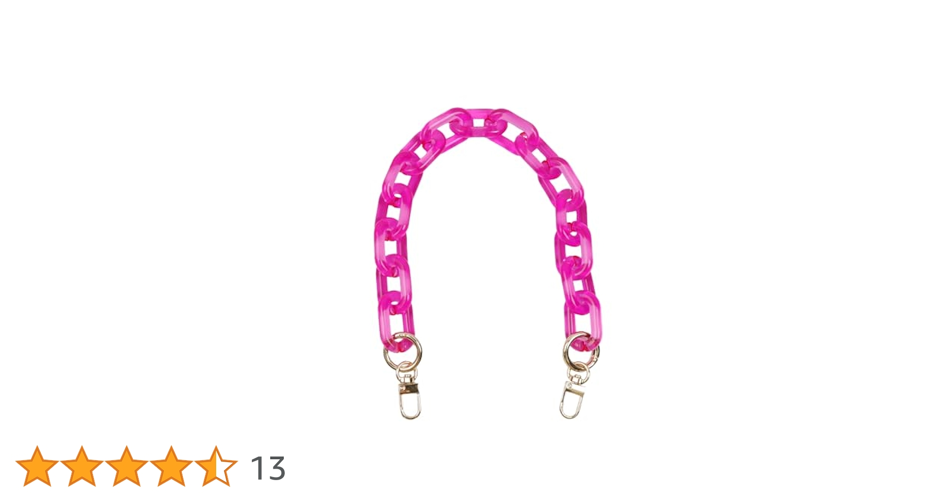 Amazon.co.jp: Pastlla チャンキーアクリルパースストラップ