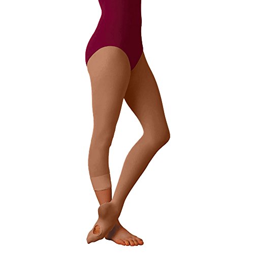 Image of Body Wrappers - Women's Convertible Tights - Ultra Soft, Footed to Footless Style A31