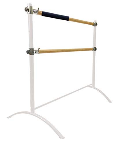 LeStage Double Ballet Barre - Portable Freestanding Adjustable Training Bar - Professional Series