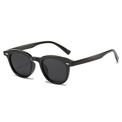 Lunettes de soleil rondes anti-éblouissement UV400 vintage contre la fatigue visuelle