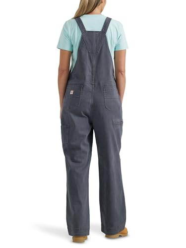 Wrangler Work Overall para mujer en color azul marino de algodón resistente 3