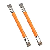 HYTROVE 2個 スマートフォン用マザーボードクリーニングブラシ 設計の静電気防止電子クリーニングブラシ 小型ダスト除去対応 携帯電話細部