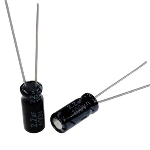 Condensateur électrolytique 2.2uF 100V pour la réparation d'amplificateurs audio