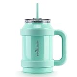 Reduce 32 oz Mug Tumbler, Stainless Steel with Handle - Keeps Drinks Cold up to 30 Hours - Sweat Pro