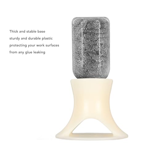 Soporte para botellas de pegamento con punta de aguja antiderrames 2