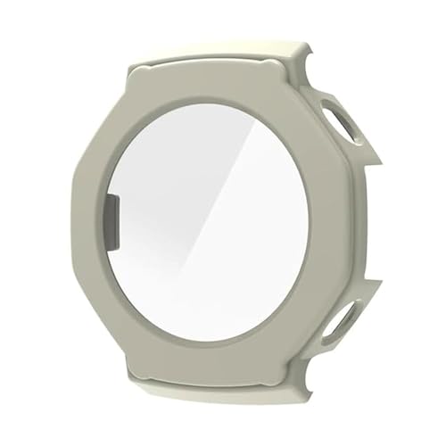 Image of Removable Screen Protector Watch Case Cover Compatible with Amazfit | Realme | Redmi Anti Scratch 360 Full Bumper Cover Shockproof Cases for Men and Women (Amazfit T-Rex 3 (Grey))