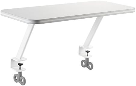TCT Nanotec Kid 2 Youth Attachable Side Shelf Ergonomic Desks, White