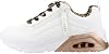 Skechers Niñas Unite Lite 2.0 Zapatillas de Moda con Estampado de Leopardo 4