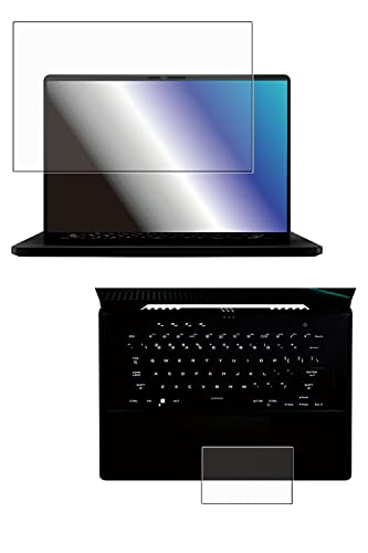 �y2���g(���+�^�b�`�p�b�h)�z ClearView(�N���A�r���[) Asus ROG Zephyrus M16 GU603ZM GU603ZW 2022�N���f�� 16�C���` �p ���d�x 9H �A���`�O���A �^�C�v �t�� �ی� �t�B���� ���˖h�~ ���d�x9