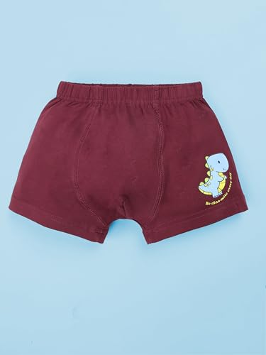 Image of KiddoPanti Boys Boxer Shorts Pack of 3 | Soft Cotton-Lycra Blend | Comfortable Fit with Bio Wash for All-Day Comfort | Kids Briefs