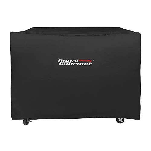 Image of Royal Gourmet CR4014 45-Inch Grill Cover, Durable Oxford Polyester Outdoor BBQ Cover, Water Resistant, Weather Protection, Black