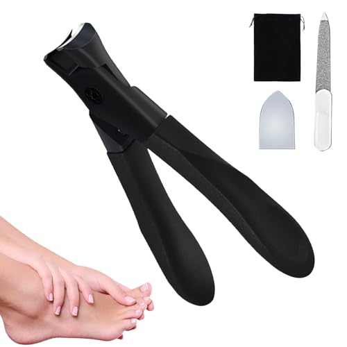 爪切り - 爪切り 女性用爪切り | ステンレス鋼爪クリッパー ヤスリ付き 足指の爪ニッパー カッター トリマー 幅広爪爪カッター 爪用爪切り 爪用爪切り