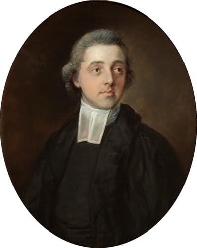 Toile Gainsborough Révérend Wadham Pigott portrait graffiti décoration murale luxe