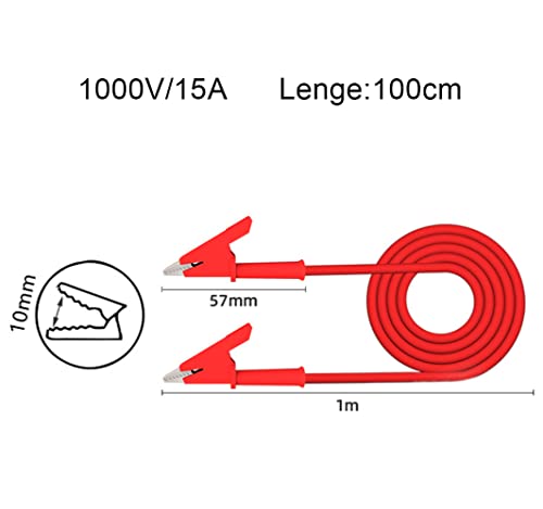 2PCS Alligator Clips Test Leads - Image 3