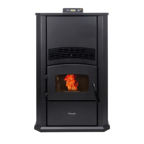 Comfortbilt HP42-Alpine Modern Pellet Stove 2800 SQFT Heating 120 Hopper EPA Cert