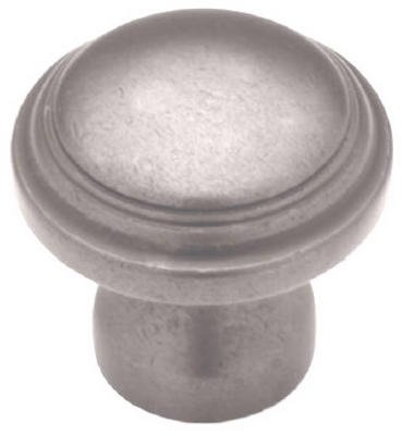 32mm Satin Nickel DoMedium Raised-Panel Cabinet Knob – Sleek Kitchen & Bath Hardware
