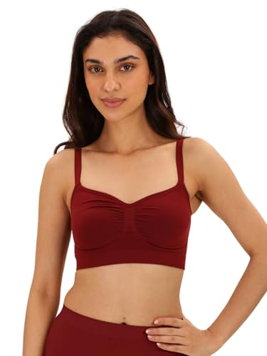 Image of UNDERNEAT Women Wireless Shaping Bra with Adjustable Straps | Gentle Lift and Seamless Fit | Non-Padded Bra for Women | Breathable Fabric for All Day Comfortable Wear