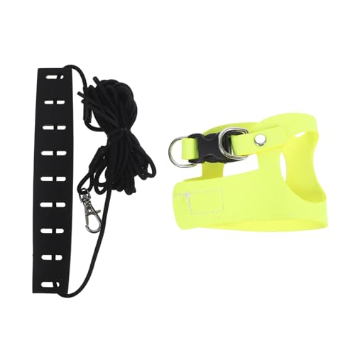 BCOATH 1Set Rabbit Leash Set Comfortable Bunny Harness with Biting Traction Rope Durable and Wear Resistant for Small Pets